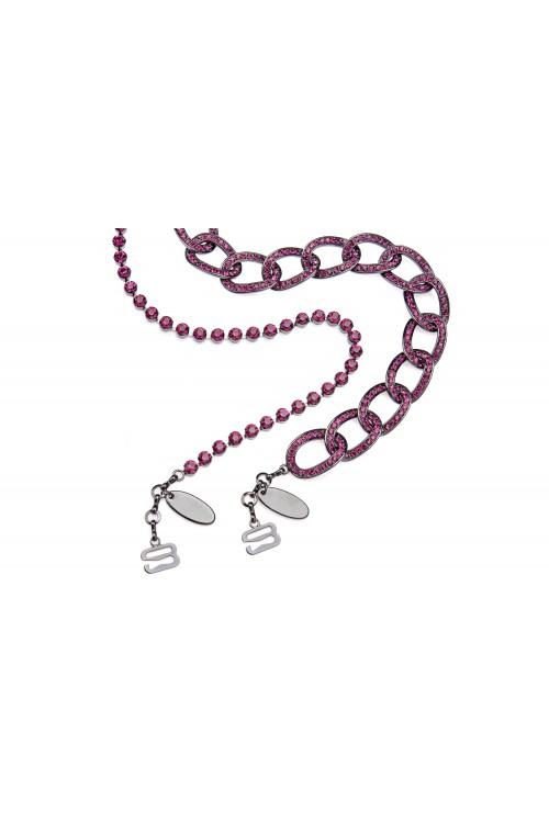 Lola Von Vega Fuschia Chain...